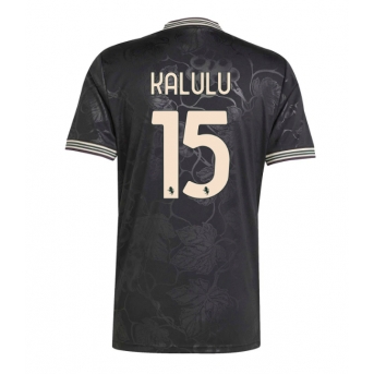 Billige Fotballdrakt Juventus Pierre Kalulu #15 Replika Tredjedrakt 2025-26 Kortermet
